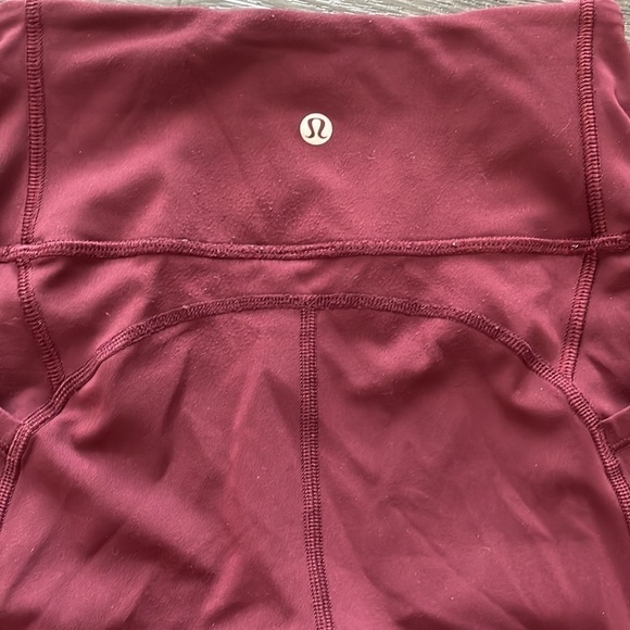 Sz2 Lululemon All The Right Places Pant II in Garnet VGUC - Picture 10 of 11